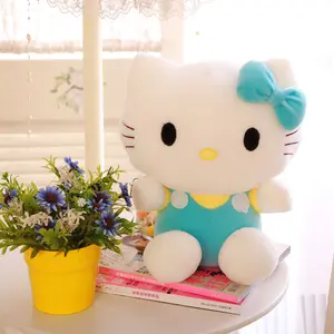 Vente en gros de poupées Kitty en peluche et animaux Jouets en peluche Kitty mignon Coussins pour enfants et filles Cadeaux d'anniversaire fantaisie