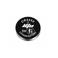 Batería de Botón de Litio de 560 mAh de Fábrica Confiable, Certificada CE/RoHS/UN38.8, Batería de Moneda CR2450 Primaria de 3V para Electrónica