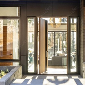 <span class=keywords><strong>Porte</strong></span> <span class=keywords><strong>d</strong></span>'<span class=keywords><strong>entrée</strong></span> de luxe Grandsea, antivol, en aluminium, <span class=keywords><strong>porte</strong></span> extérieure pivotante, portes blindées avec éclairage pour résidentiel - Product Image 6