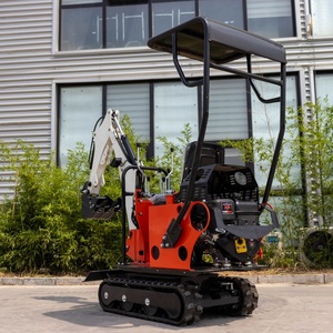 Suministro de 800 kg para Miniexcavadora HT08, Profundidad de Excavación de 1300 mm, Excavadora Compacta con Caja de Cambios, PLC y Rastrillo - Product Image 4