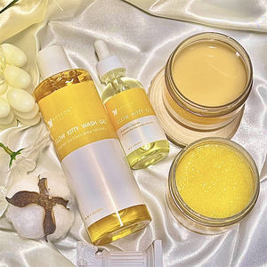 Juego de cúrcuma Yoni | Exfoliante iluminador | lavado para muslos internos oscuros | máscara para cabello encarnado con ingredientes naturales - Product Image 2