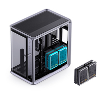 Nuevo Gabinete de Escritorio Jonsbo BO400CG, Gabinete de Aluminio para PC ATX, Gabinete de PC con Vidrio Templado, Gabinete para Juegos de PC
