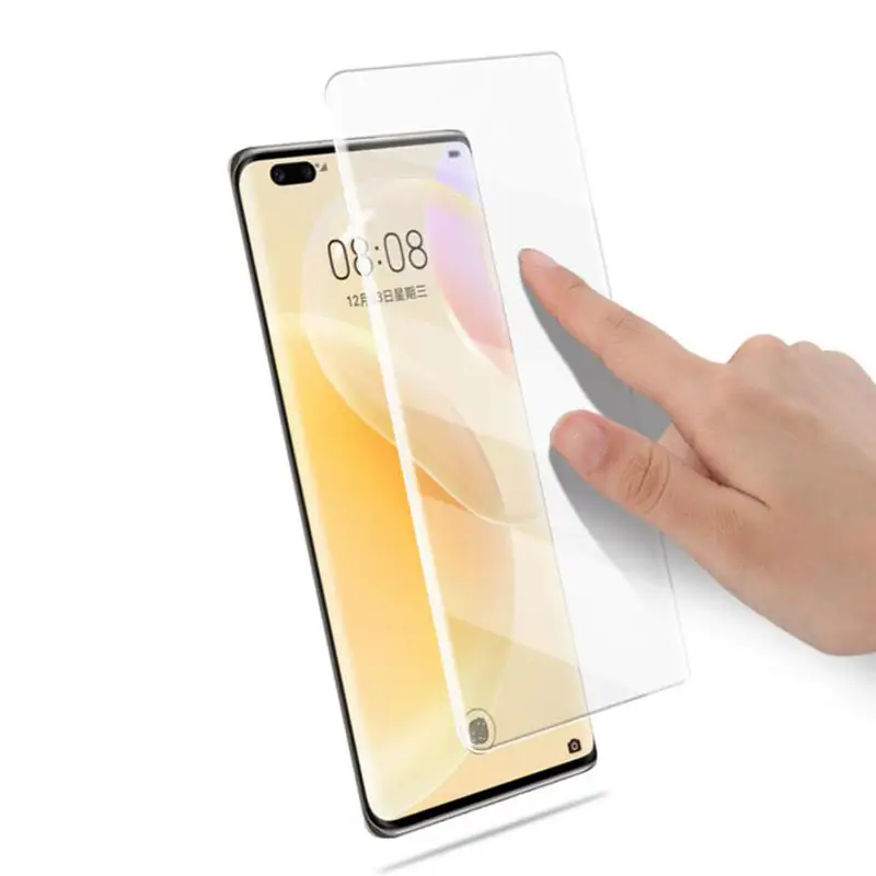 Protector de pantalla para Xiaomi Note 10 pro, cristal templado de alta calidad, borde curvado 3D de 0,33mm para Mi 10 pro