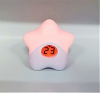 Thermo-hygromètre pour chambre de bébé qui change la couleur de la lampe en fonction de la température