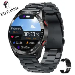 2024 HOT HW20 Digital Armbanduhr für Herren Hombre Mann Smartwatch ECG+PPG Herzfrequenz Blutdruck Gesundheitsmonitoring Sportuhr