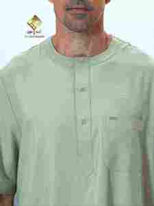 2025 Latest Soft Non-Pilling Fabric Premium Men's Burqa Elegant Short Sleeve.so soft and amazing - Product Image 3