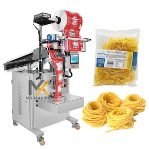 Semi automatic sachet bag fresh noodles pasta packing machine
