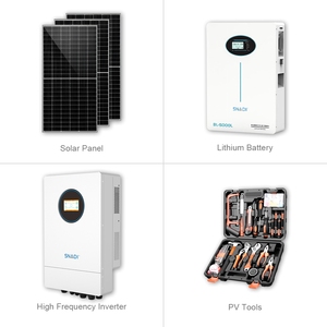 ระบบพลังงานแสงอาทิตย์แบบออฟกริด SNADI ชุดสมบูรณ์ 5KW 10KW 12KW ระบบพลังงานแสงอาทิตย์แบบไฮบริดครบชุด Sistema Solare Da 15KW 20KW - Product Image 2