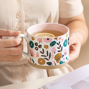 Tasse créative en gros de Chine, style nordique, pour filles, bureau, maison, petit-déjeuner, café - Product Image 2