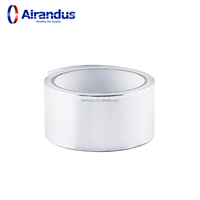 NOUVEAU Ruban adhésif en aluminium flexible HVACR de bonne qualité avec revêtement en polyéthylène simple face et adhésif acrylique/caoutchouc pour la ventilation