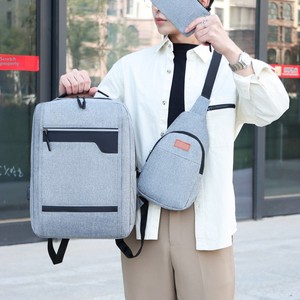 Sac à dos professionnel Oxford de style nouveau pour hommes, en polyester, grande capacité, avec port USB, pour ordinateur <span class=keywords><strong>portable</strong></span> <span class=keywords><strong>15</strong></span> <span class=keywords><strong>pouces</strong></span>, idéal pour le travail et les voyages transfrontaliers - Product Image 5