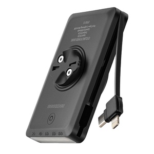 适用于 5000mAh 移动电源，带 LED 灯，USB 可充电，适用于夜间骑行，可安装在车把上 - Product Image 1