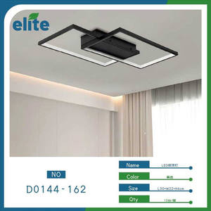 Lámpara de techo LED cuadrada moderna 4000K-6000K CCT, cuerpo de vidrio, clasificación IP44 para sala de estar, dormitorio, cocina, baño - Product Image 2