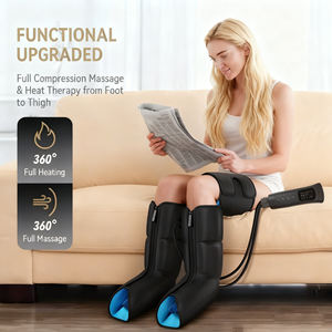 N 4 Airbags Healthpal 510K Sistem Pemulihan Udara Alat Pijat Kaki & Tungkai Sepatu Kompresi 36W Timer 20 Menit untuk Terapi Pijat - Product Image 5