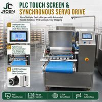 Machine à garnir les gâteaux multifonctionnelle et équipement de cuisson tout-en-un pour macarons et biscuits au chocolat