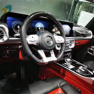 2025 G Wagon W463 à W464 Kit de mise à niveau intérieur en cuir tableau de bord écran LCD housse de siège de volant pour G Class G Wagon W463 - Product Image 6