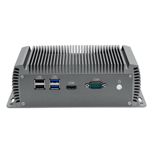Hỗ Trợ Linux Android Window 6USB 12VDC 2LAN 6COM Không Quạt Công Nghiệp Mini Box Pc <span class=keywords><strong>I3</strong></span> I5 I7 - Product Image 3