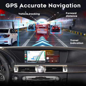 Pemutar DVD mobil Multimedia 8 + 128GB, Stereo navigasi GPS dengan BT Wifi 4G untuk Lexus ES 200 300h Gs 350 450 - Product Image 5