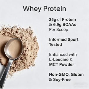 Supplément en poudre de protéine de lactosérum Superfood OEM pour le gain de poids et la croissance musculaire des adultes - Product Image 2
