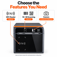 NEWPAS M8 Android 14 POS Hardware, écran tactile capacitif de 8 pouces, imprimante thermique de 80 mm pour les magasins et les restaurants