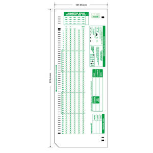 أوراق اختبار متوافقة مع أشكال الإجابة على السؤال ورقة الامتحان - Product Image 3