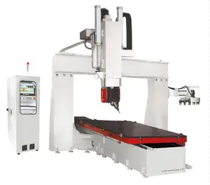 HOT SALE !!! cnc milling machine 5 axis tool changer single head 5 axis cnc machine for suitcase