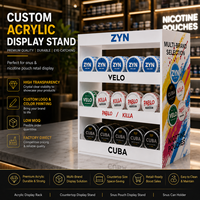 Présentoir pour Sachets de Snus, Support pour Boîtes de Snus Pablo Velo Cuba, Porte-Boîtes de Sachets de Nicotine, Arrêter de Fumer
