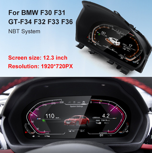 STWEI ชุดหน้าปัดดิจิตอล LCD สำหรับ BMW 3/4/Tires F30 F31 F32 F33 F34 F35 F36 พร้อมมาตรวัดความเร็วแบบดิจิตอล ติดตั้งง่ายแบบ Plug and Play - Product Image 3