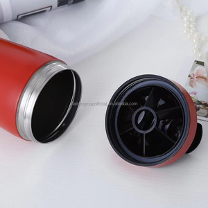 750ml Stainless Steel Customized Wholesale Gym Fitness Sports <b>Protein</b> Metal <b>Shaker</b> Bottle Blender Mixer <b>Ball</b> Food Grade - Product Image 3