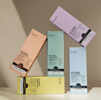 Boîte en carton personnalisée avec logo imprimé pour cosmétiques, emballage en carton pour lotion, huile essentielle, rouge à lèvres, brillant à lèvres, produits de beauté
