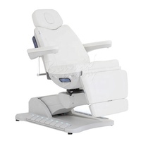Fauteuil d'examen de beauté électrique BONNIEBEAUTY BN-A288, design moderne, réglable et pliable, table de massage
