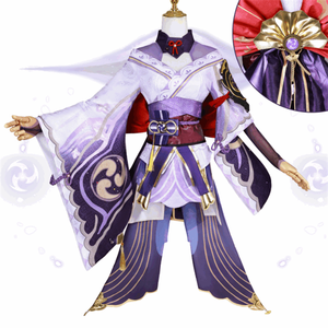 สำหรับ <span class=keywords><strong>Raiden</strong></span> Shogun ชุดตัวละครหญิงชุดคอสเพลย์ฮาโลวีนชุดคอสเพลย์วัสดุโพลีเอสเตอร์ - Product Image 4