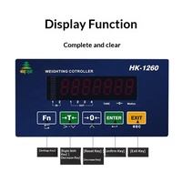 Báscula Digital Electrónica Industrial de 3t RS485 Modbus RTU para Sistemas de Control de Automatización PLC
