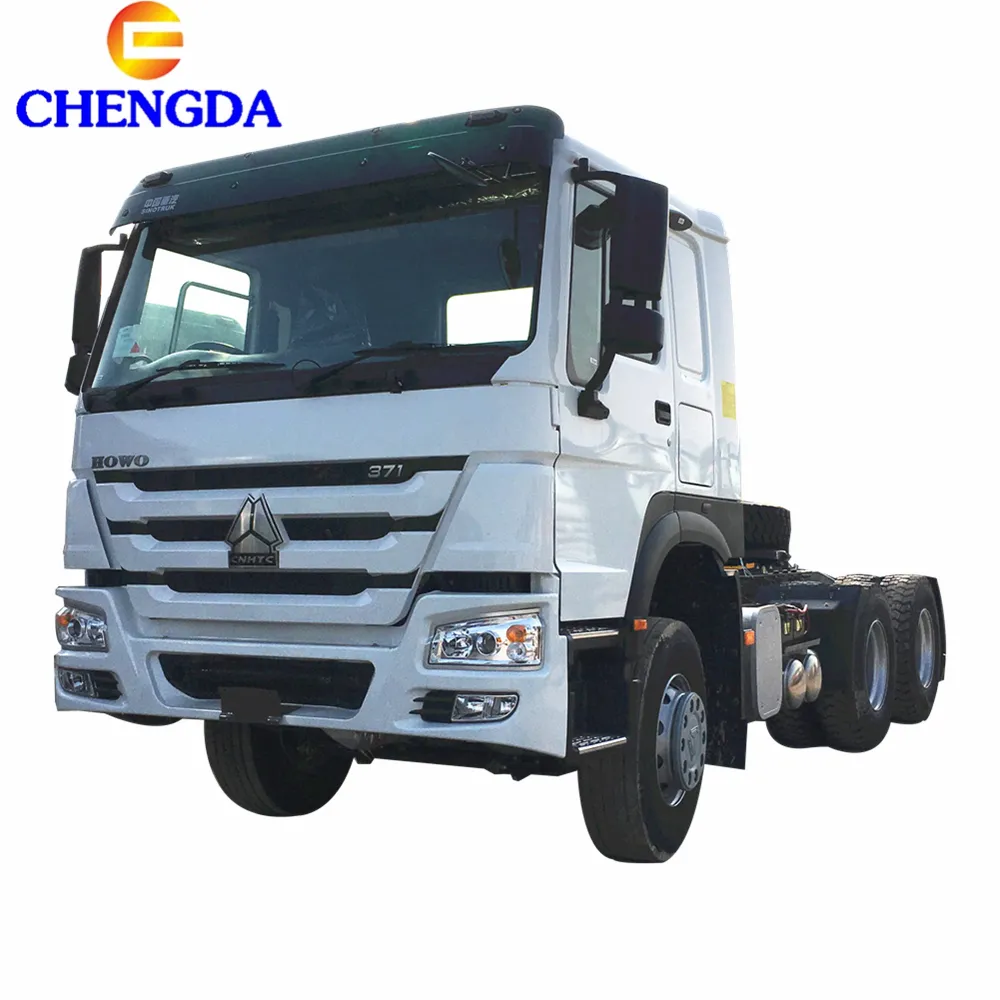 סין משמש Sinotruk Howo 6x4 טרקטור ראש משאית