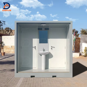 Toilettes mobiles préfabriquées en acier pour la construction – Toilettes extérieures portables de luxe en promotion - Product Image 4