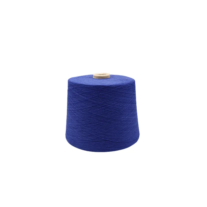 China yarn color 32S Ring spun polyester yarn for socks knitting