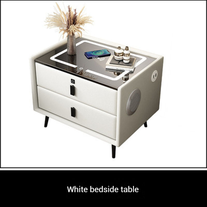 Prise USB de lumière LED blanche à recharge sans fil