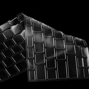 WiWU अल्ट्रा पतली लैपटॉप Keybord फिल्म विरोधी गंदगी TPU निविड़ अंधकार नोटबुक कुंजीपटल रक्षक मैकबुक के लिए 13.3 एयर प्रो