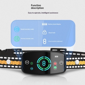 Intelligentes NoShock Anti-Bell-Gerät für Haustiere mit Farbdisplay, Wasserdicht, Anti-Fehlentscheidungssystem für das Heimtraining - Product Image 4