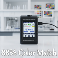 Spectrophotomètre polyvalent de haute précision, équipement de mesure de couleur portable en ligne pour laboratoire, avec garantie d'un an