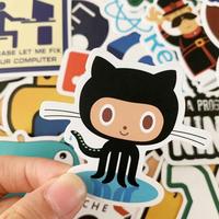 50 Pegatinas de Vinilo Programables con Graffiti, Impresas Personalizadas, de Dibujos Animados, Impermeables, Decorativas para Oficina, Computadora y Patinetas