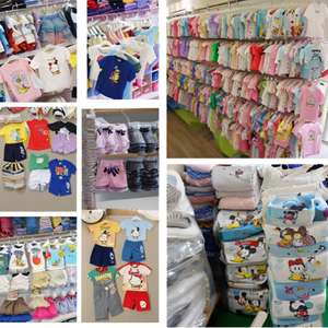 เสื้อยืดผ้าฝ้ายผสมขายส่งสำหรับฤดูร้อน ชุดเสื้อผ้าเด็กราคาถูก ขายส่งแบบยกแพ็ค ขายดี - Product Image 6