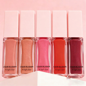 Rubor Líquido al por Mayor con Etiqueta Privada y Logotipo Personalizado, Tinte Labial y para Mejillas, Crema de Maquillaje, Rubor en Barra Rosa, Rubor Líquido en Crema - Product Image 3
