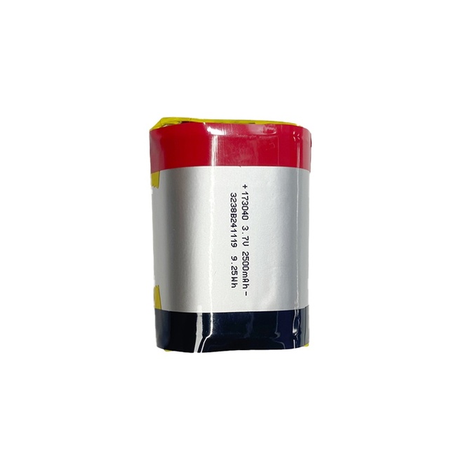 173040 3.7V 2500mAh Li Ion Polymer Cylinder Electronic Battery with Pcb for Atomized Battery