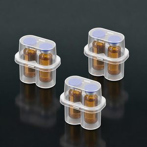 Boîte de stockage de vaccins stérile personnalisée en gros de 3 ml, support de flacon en plastique LDPE, emballage gaufré, matériaux recyclés - Product Image 6
