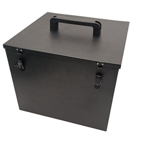 กล่องเครื่องมืออลูมิเนียมแบบล็อคได้พร้อมตัวล็อคสำหรับใช้งานประจำวันและเก็บพลังงานใหม่ - Product Image 4