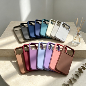 Coque de téléphone en silicone souple et solide pour <span class=keywords><strong>iPhone</strong></span> 17 <span class=keywords><strong>Pro</strong></span> <span class=keywords><strong>Max</strong></span>, anti-traces de doigts, protection contre les chocs, coque arrière pour mobile - Product Image 2
