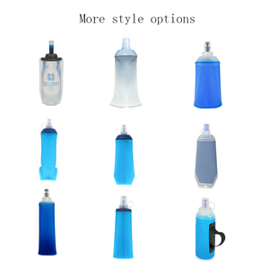 Manufacturer Custom OEM <b>Hot</b> Selling TPU Soft <b>Flasks</b> 250ML 500ML Soft Water Bottles for Outdoor Cycling Hiking Running - Product Image 5