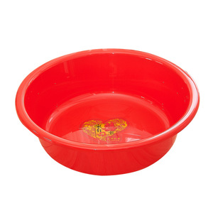 Red Plastic Washbasin Set Wedding Gift For Bride Chinese New Year Occasion 1096 - Product Image 5