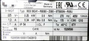 PLC MCS 06C41-RS0B0-Z0B0-ST5S00N-R0SU GST03-2S VCR 06CC41 รีโซลเวอร์ PLC MCS 06C41-RS0B0-Z0B0-ST5S00N-R0SU GST03-2S VCR 06CC41 รีโซลเวอร์ - Product Image 2